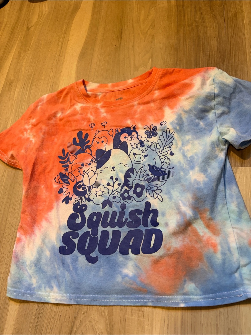 Squish Squad Tie-Dye Kids Tee - youth medium